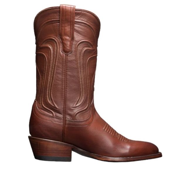 Tecovas Jamie Boots in Sequoia Bovine 15 D Womens Brown Cowgirl Rodeo Equestrian - Picture 3 of 11